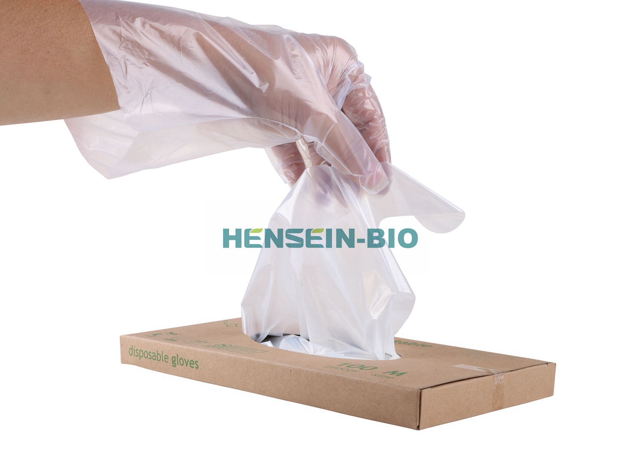 cornstarch compostable 100% biodegradable Disposable plastic gloves