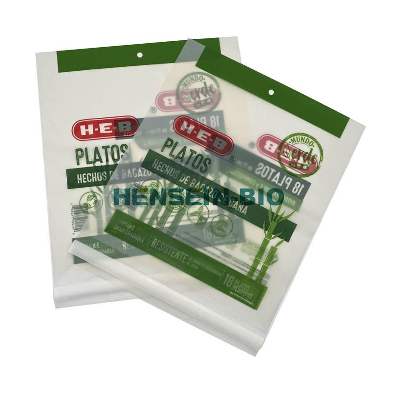 Cornstarch made customized printed logo biodegradable poly mailers mailing bags