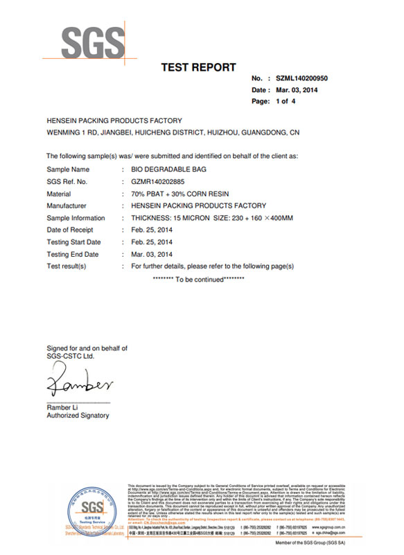 Hensein Tensile Test Report